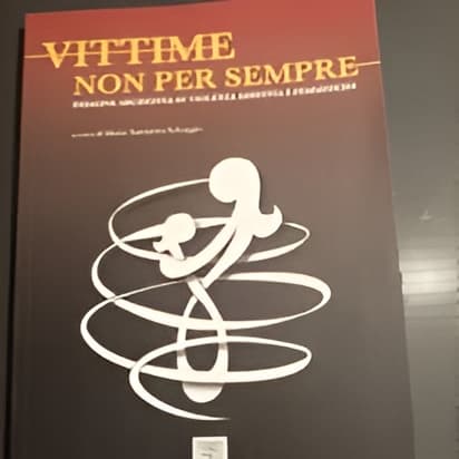 Copertina del libro "Vittime non per sempre"